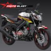 Decal Stiker YAMAHA New Vixion MONSTER WHITE YELLOWLIME